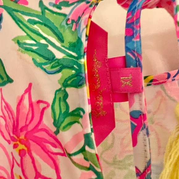 Lilly Pulitzer Margot Multi Paradise Found Dress Size XL - Picture 5 of 8